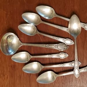 Vintage 1938 Art Deco Rendezvous flatware